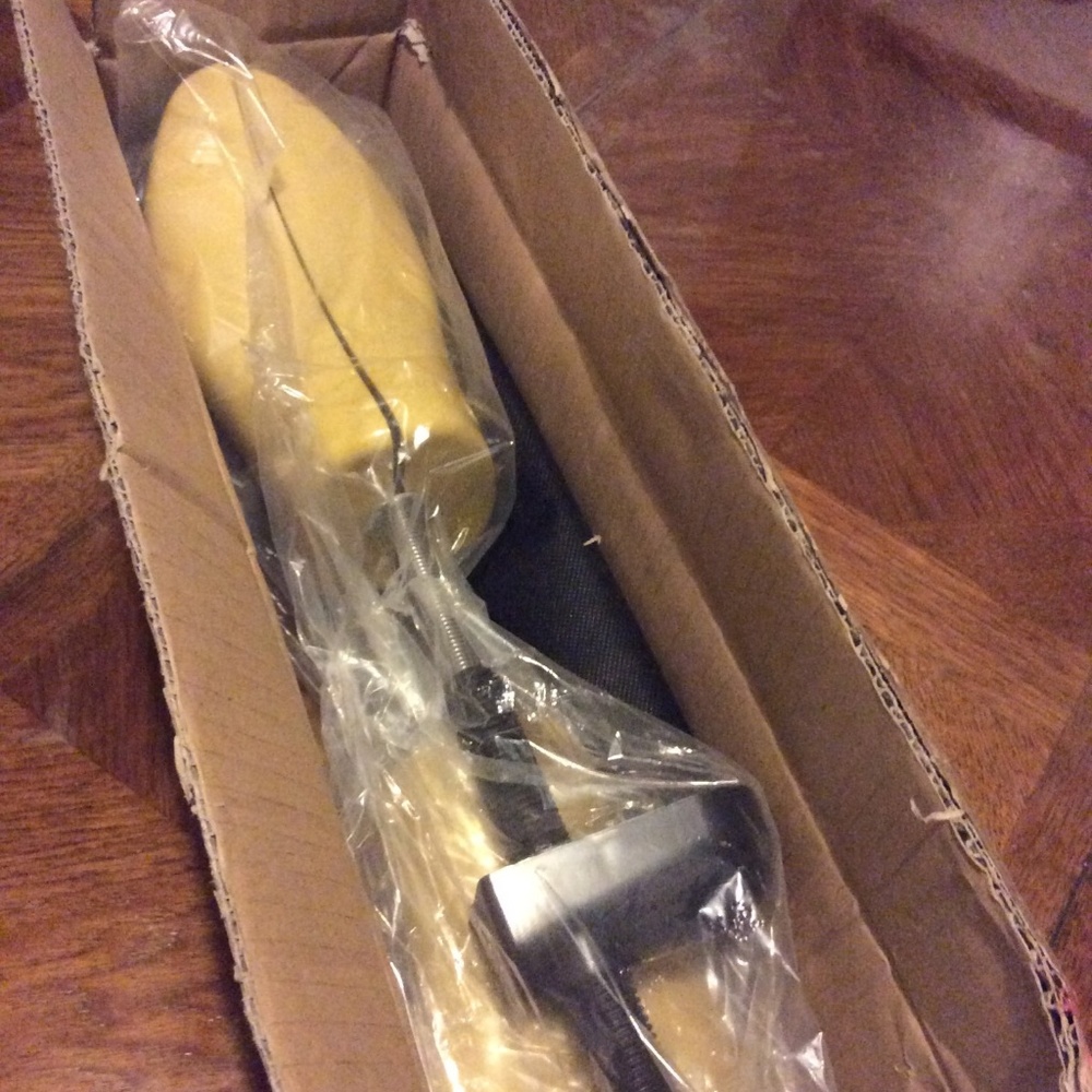Foot Stretcher Shoe Stretched